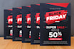design a3, a4, a5, a6 sizes flyer or poster