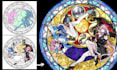 create a custom fantasy illustration in digital vitral style