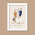 illustrate custom family and couples
