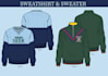 do amazing hoodie, sweatshirt, pullover sketch and tech pack