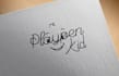 do cartoon face handwritten logo