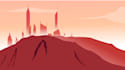 create a 2d background or landscape