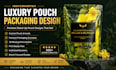 do stand up pouch design, bag design, mylar bag packaging design