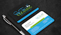 design a modern unique and elegant business card