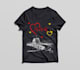 creat a custom illustrated tshirt design