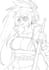 sketch characters into anime style