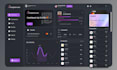 design admin panel dashboard and web app in UI UX