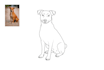 create a vector line art any product outline drawing illustrations 24hour