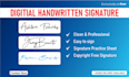 design a custom digital rubber stamp, signature, or seal logo in just 1 hr