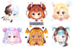 draw anime chibi icon in 24 hours