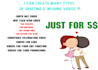 create birthday video for you