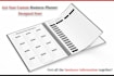 do planner journal and calender design