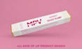 do lip balm lipstick, lip gloss label design box packaging design