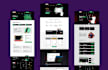 convert PSD, xd, figma to HTML CSS js pixel perfect