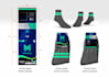 make 3d design sport socks