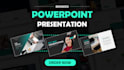 design branded powerpoint presentation and template