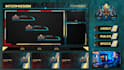 design animated twitch overlay package and logo