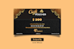 do gift card, voucher and loyalty card design