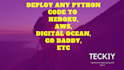 deploy your python django app on aws, heroku