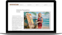 design and redesign wix website custom page
