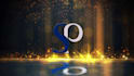 create smoking gold particles animation for logo or text