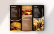 do modern restaurant food flyer or brochure