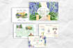 design a custom wedding stationery suite, save the date, rsvp, menu, invite