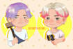 draw anime, game, original char, idol into chibi