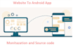convert website to android app using web view