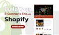 create shopify store design with  gempages, pagefly, shogun, zipify