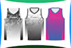 all over print basketball custom jersey mockup design