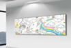 do doodle, mural, anime wall art, decal, illustration, typography