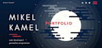 develop a responsive website with HTML, CSS and javascript