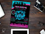 design professional event and business flyer