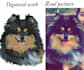 do embroidery digitizing in pxf, xxx, exp, and dst in 1 hour