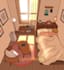 draw a room interior illustration