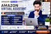 be your amazon virtual assistant, amazon fba va and PPC account manager