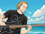 draw you in one piece anime poster style custom character illustration