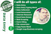 do data entry typing work,data collection and copy paste job