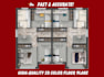 create 2d color floor plans from matterport models
