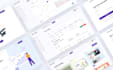 design modern dashboard, web app, admin panel UI UX