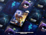 create epic gaming poster, cover design