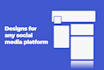 design social media marketing graphics in figma