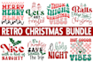 create a unique retro christmas svg cut file bundle for your etsy
