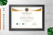 design completion, graduation, award, achievement, and appreciation certificate