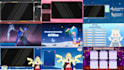 desing anime or vtuber stream overlay twitch youtube
