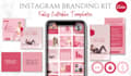 design elegant instagram branding kit