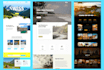 create food and travel blog website