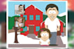draw you as south park portrait cartoon character