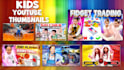 do eye catching kids video editing for youtube within 2 days